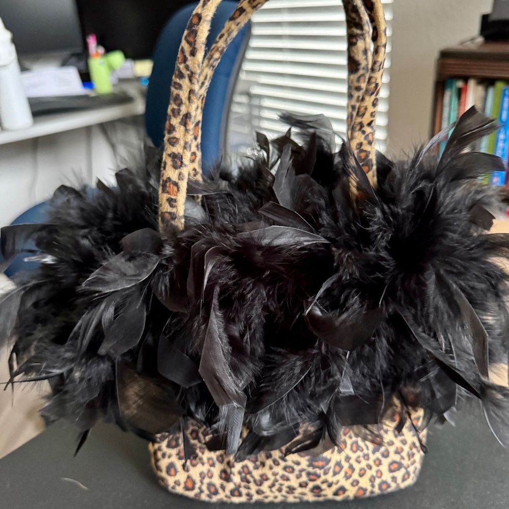 2 Fun Small Feather Bags